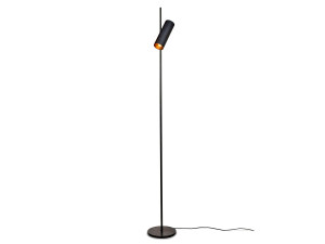 Стальная светодиодная напольная лампа