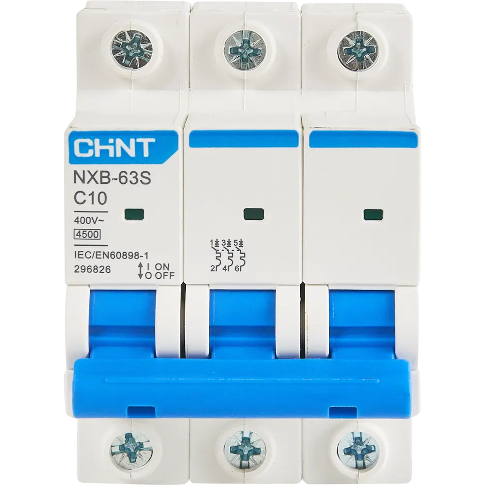 Дифференциальный автомат CHINT NXB-63S — защита от токов утечки и перегрузок 85334593 STLM-0061729 - Вид №1