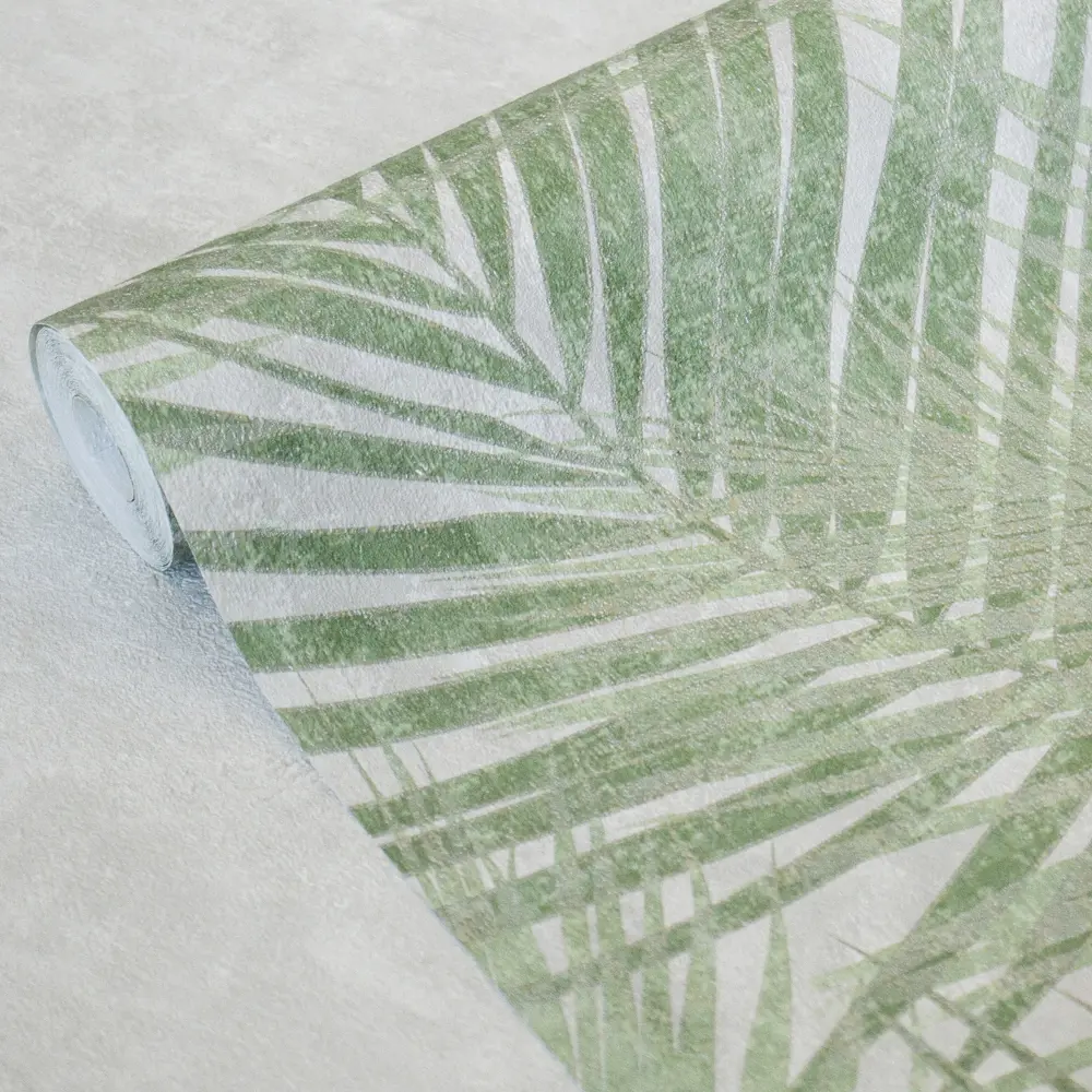 Обои флизелиновые Wall Up Mousson зеленые 1.06 м 650761 STLM-2092844 - Вид №2