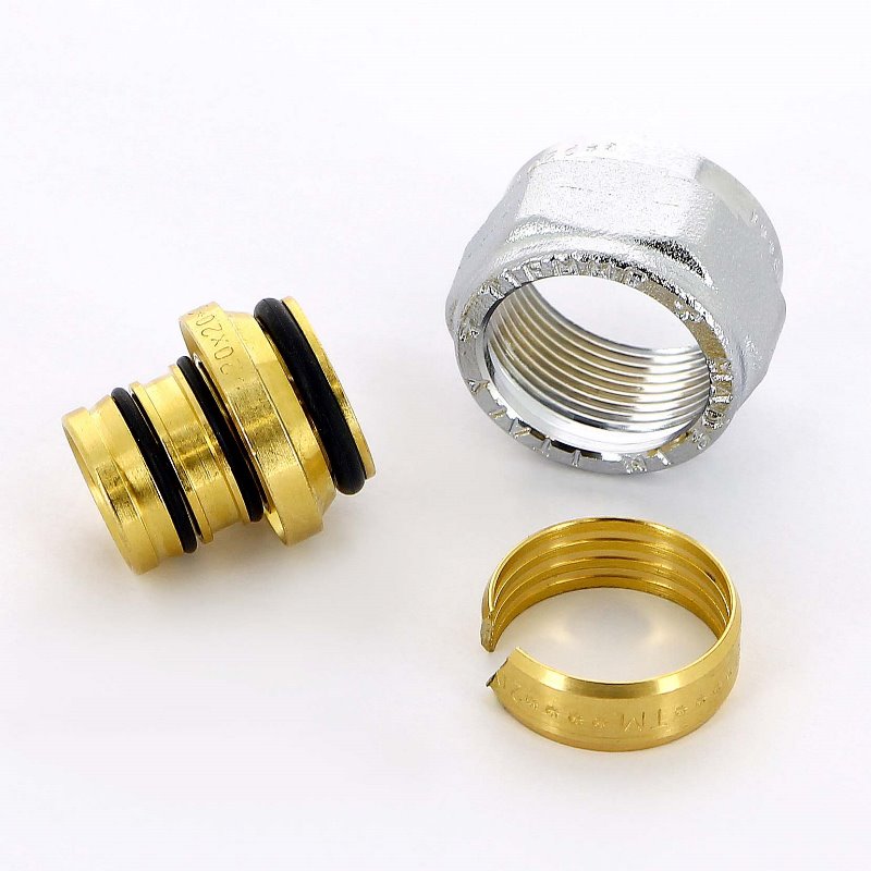 Соединитель обжим-В для выходов М24x19 TIEMME 20х(М24х19) 1440077 - Вид №1