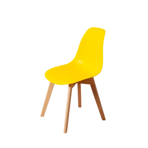 91988800 Комплект кухонных стульев 2 шт Derstuhl Grand wood 45x81x45 см полипропилен цвет лимон STLM-1523493