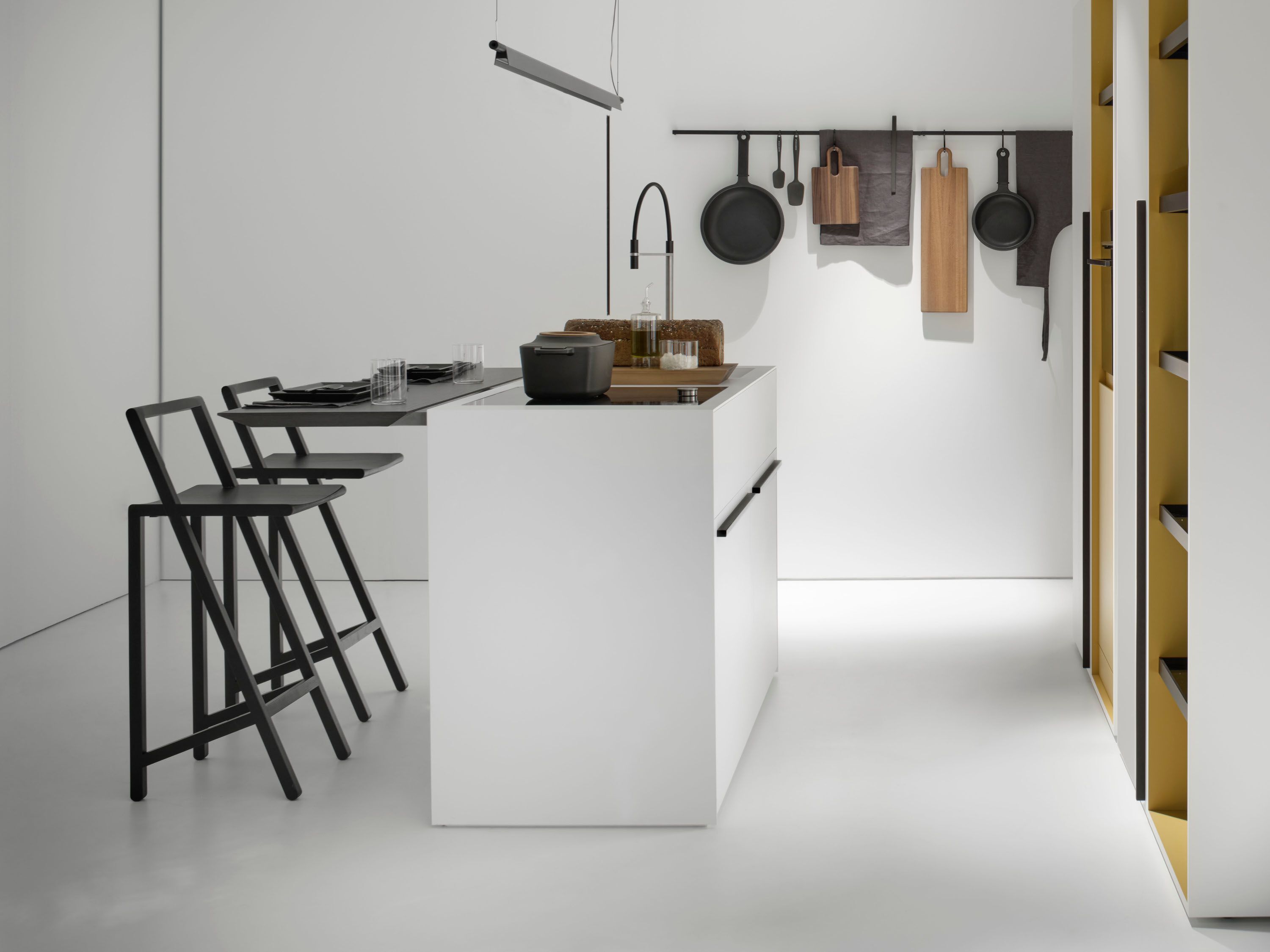 Кухня с островом в Fenix Falper SLK ARCH-00115412 - Вид №2