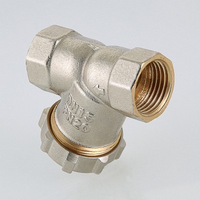 VT.193.N.04 Фильтр механической очистки косой c заглушкой Valtec 1/2"  - Вид №13