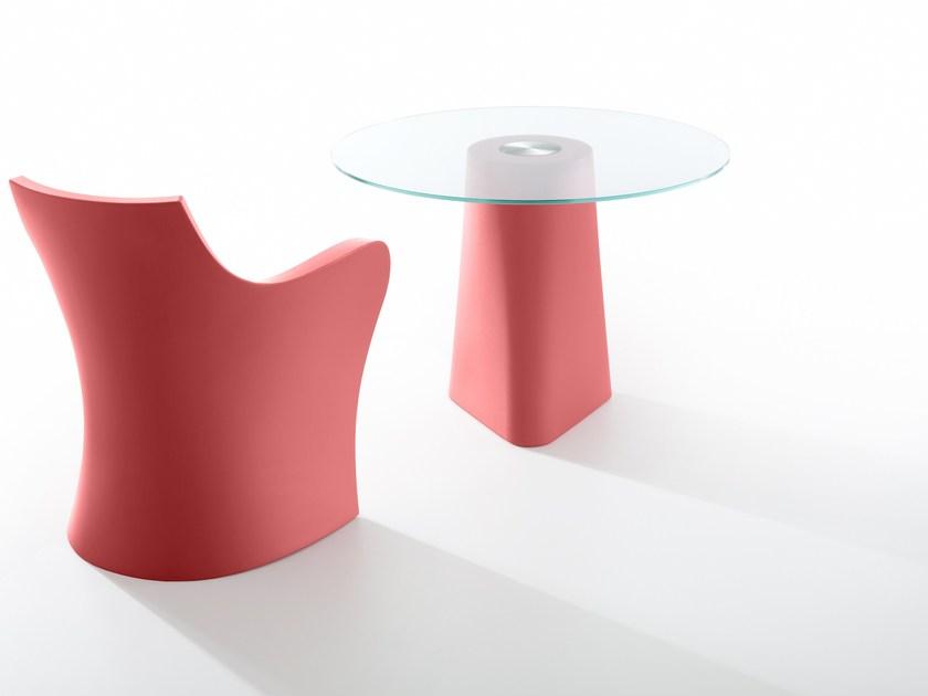 B-LINE Круглый хрустальный стол sun-id-1471491 - Вид №1