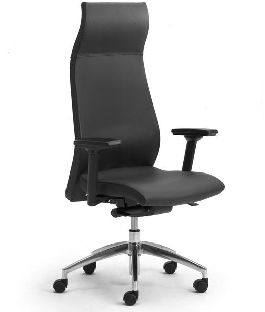 Leyform Поворотное офисное кресло из кожи с подлокотниками sun-id-1502125 - Вид №2