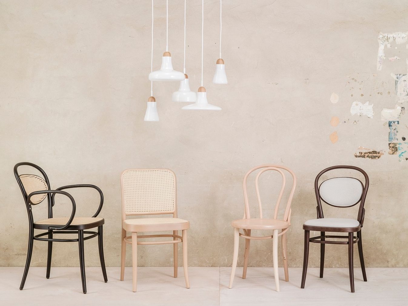 Деревянный стул с подлокотниками TON 811 ARCH-00139526 - Вид №3