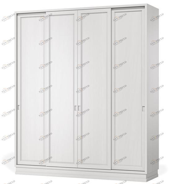 DWFI Лакированный шкаф с раздвижными дверцами  00002331 