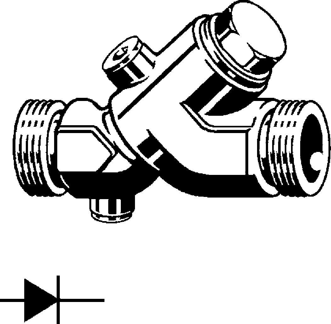 Viega Обратный клапан Easytop 2239.1 (471 224 *))  - Вид №1