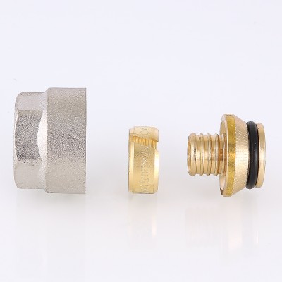 VT.4410.NVE.20 Фитинг коллекторный для пластиковой трубы Valtec 20 (2,0) мм x 3/4"  - Вид №8