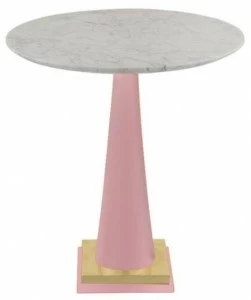 Il Bronzetto Круглый журнальный столик из мрамора Iconic Icon03