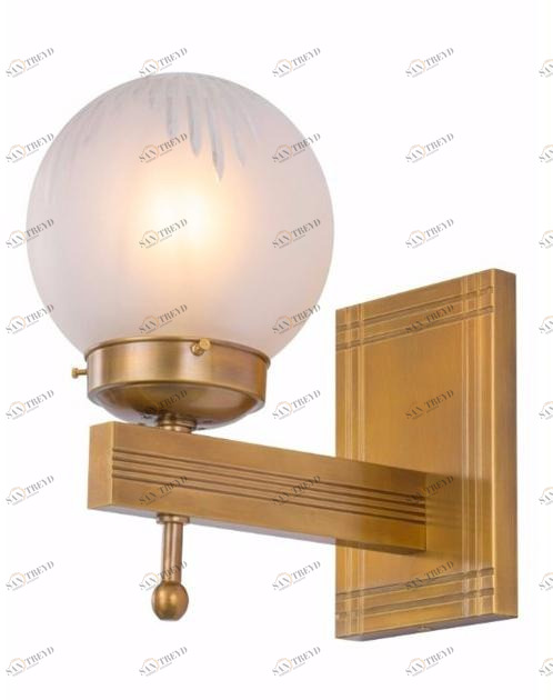 Patinas Lighting Бра ручной работы из латуни New york sun-id-1488131