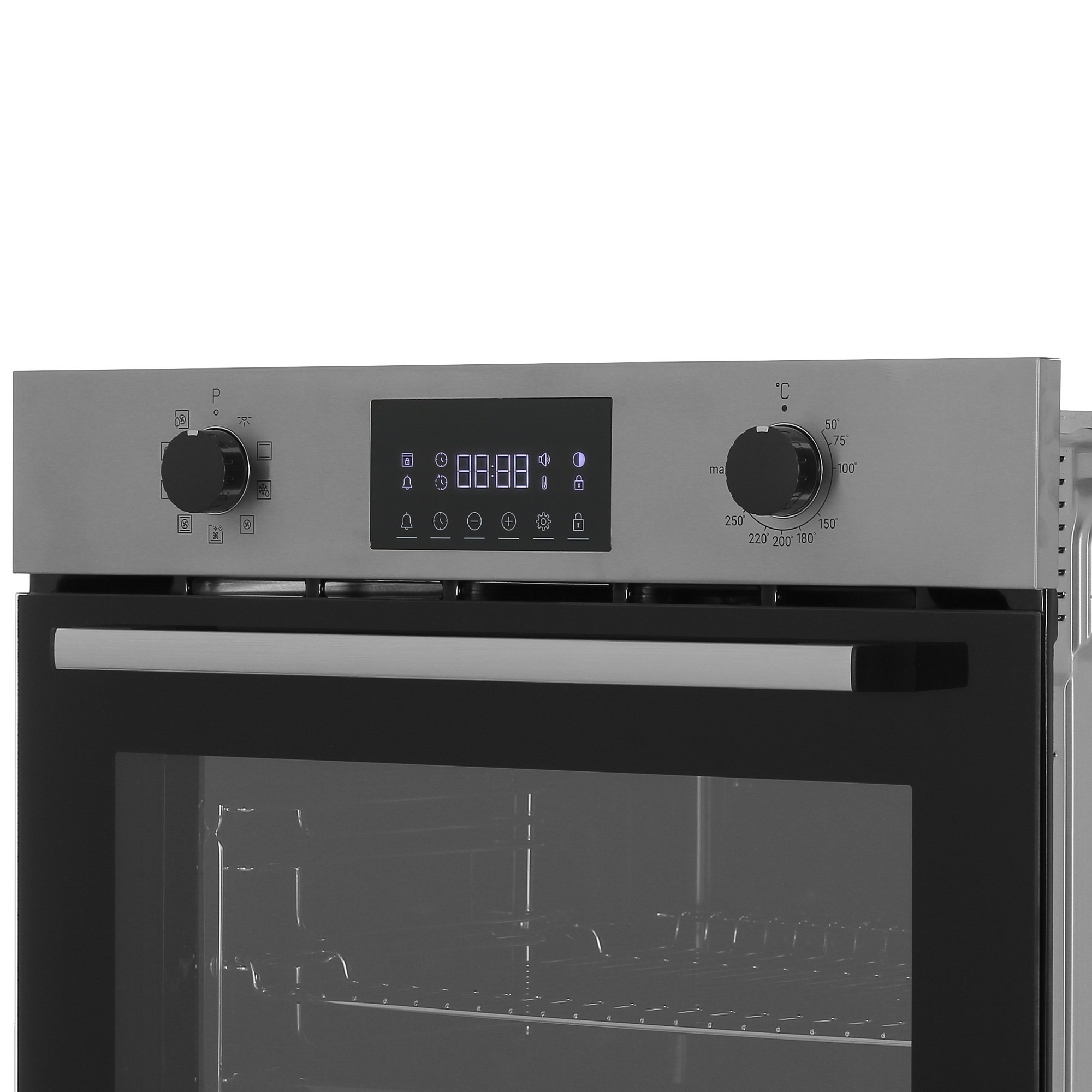 9987780 Электрический духовой шкаф Indesit IFE 3841 J IX серебристый STDN-0109686 - Вид №3