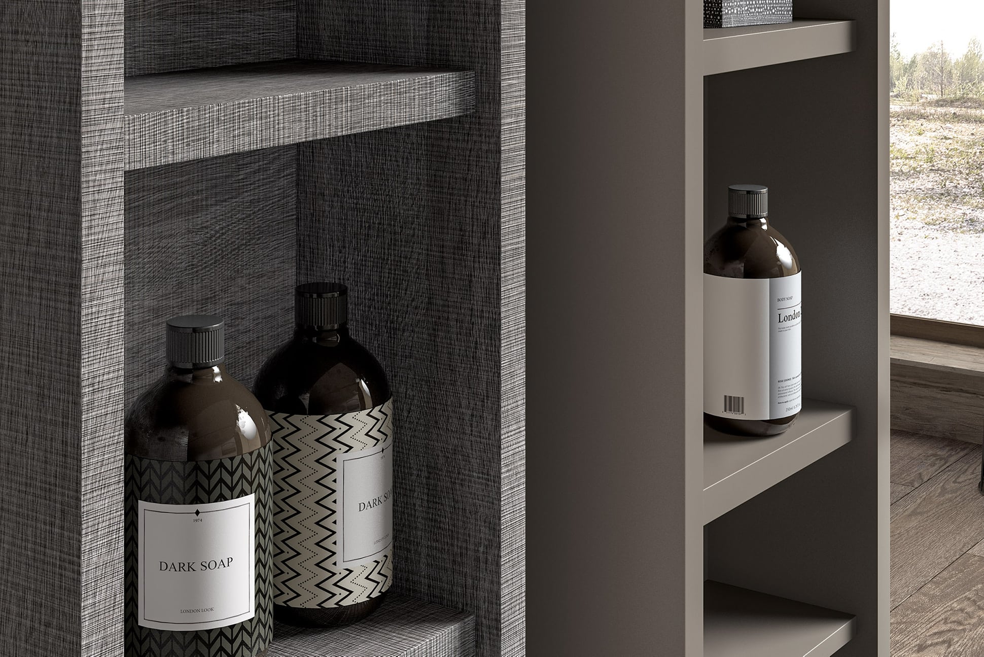 Tender lak – 08 Mastella  Tender LAK  Комплект мебели для ванной  - Вид №3