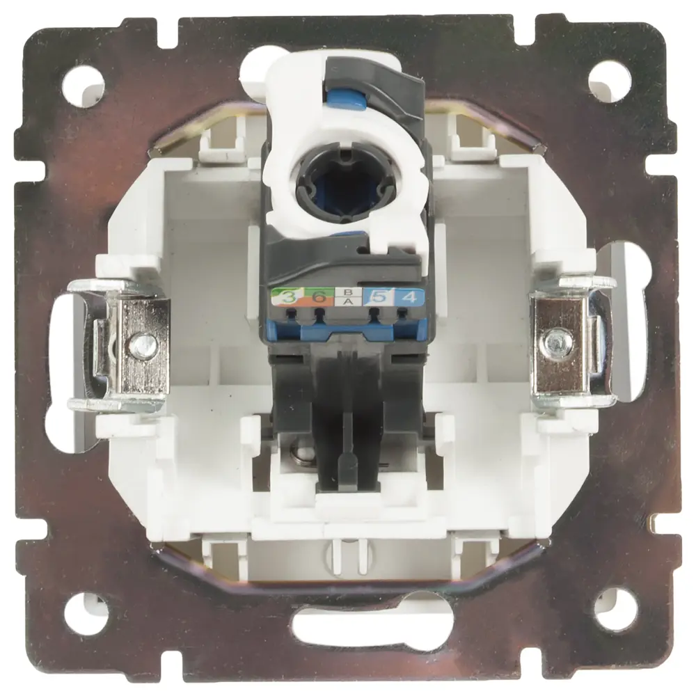 Сетевая розетка WERKEL RJ-45 для скрытого монтажа 17782176 Встраиваемые механизмы STLM-0008608 - Вид №3