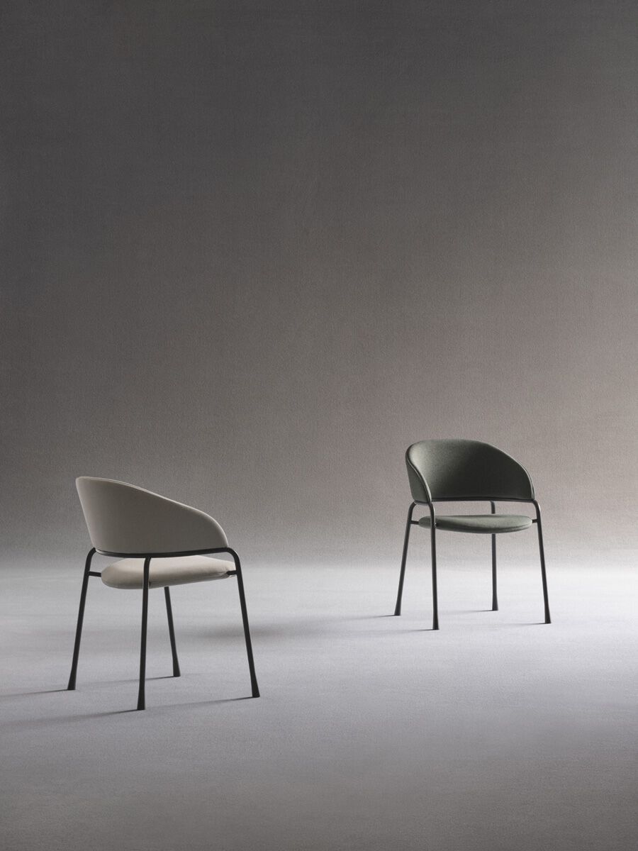 Тканевое кресло с подлокотниками Potocco Fast ARCH-00135738 - Вид №3