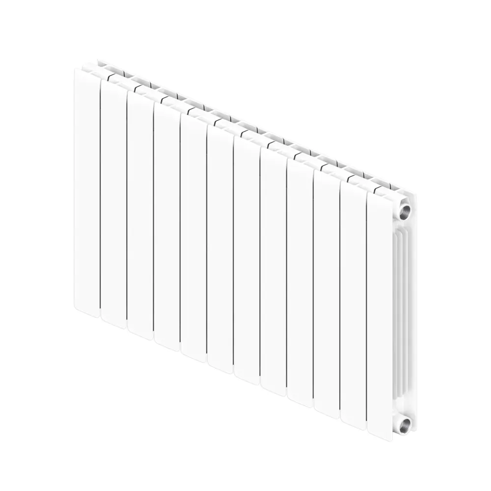 Радиатор секционный Rifar Flip 500/75 12 секций боковое подключение биметалл белый STLM-2141446