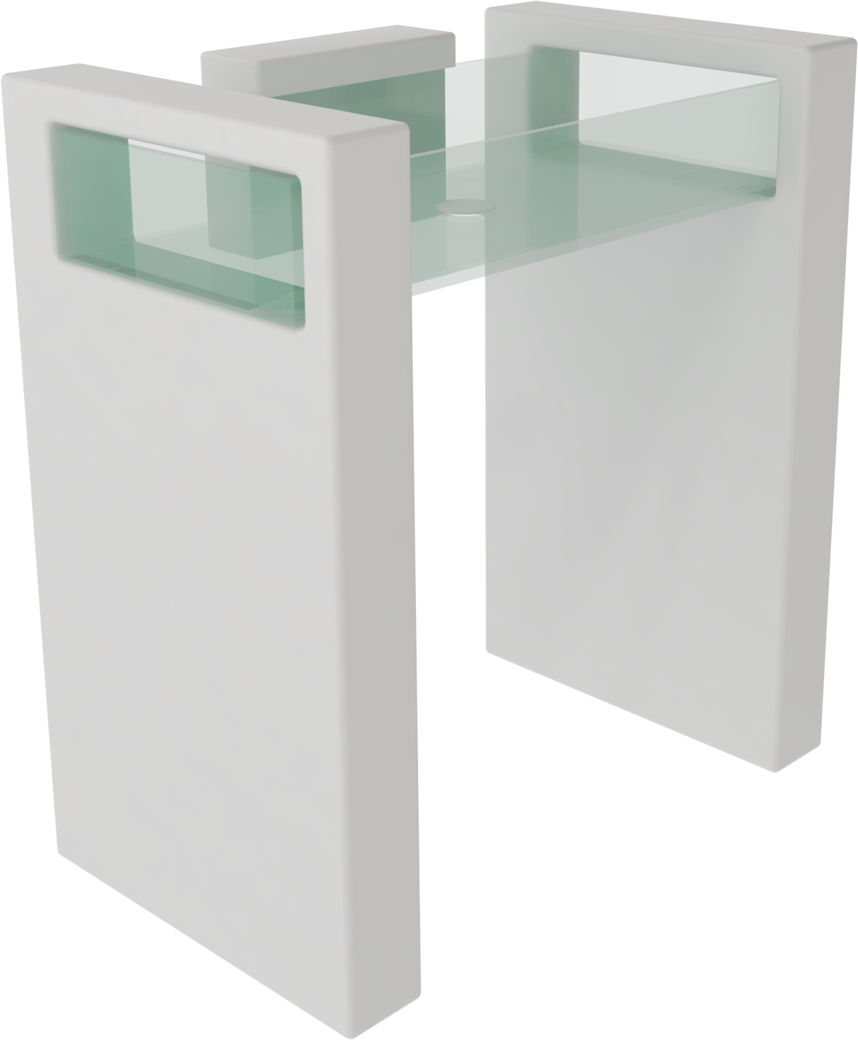 GLLACOL80BW1 Напольная раковина стоящая GSG CERAMIC GLASS