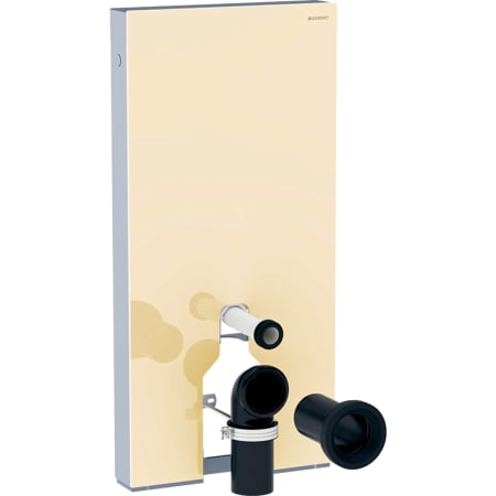 131.201.JK.5 Сантехнический модуль Geberit Monolith Plus для напольного унитаза, 101 см, передняя обшивка из стекла Geberit  - Вид №4