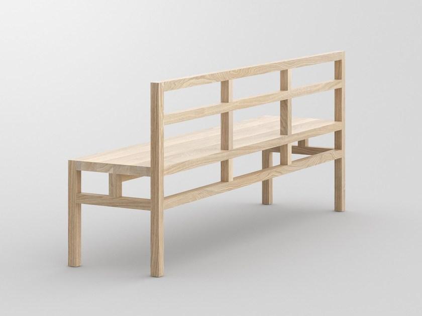 Vitamin Design Скамья из массива дерева со спинкой sun-id-1502124 - Вид №5