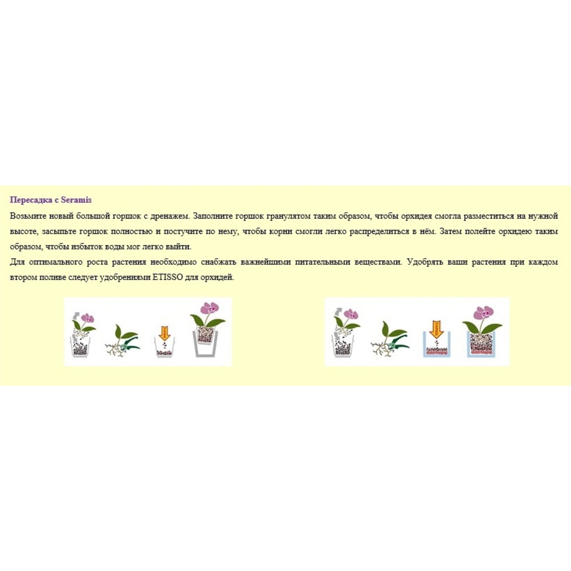 82559803 Гранулят для орхидей Seramis 2.5 л Santreyd  - Вид №3