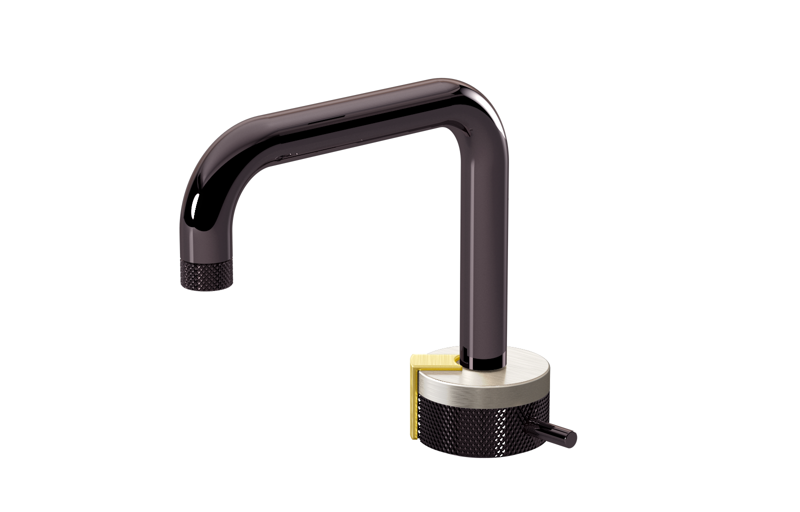 E-11500-R1BNi-L2BB-OX Однорычажный прогрессивный смеситель для раковины - излив 15,3см GRAFF MOD+