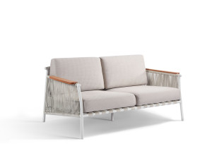 2-местный веревочный садовый диван