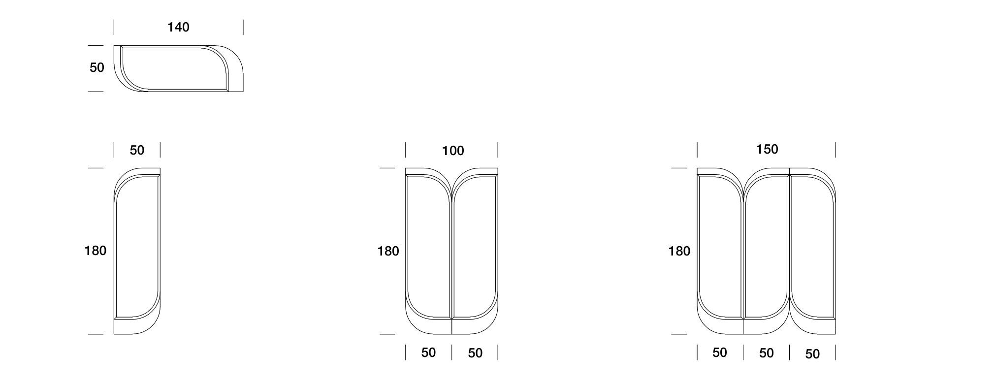 Зеркало со встроенным настенным освещением Former In Italia MIRRY ARCH-00075053 - Вид №4