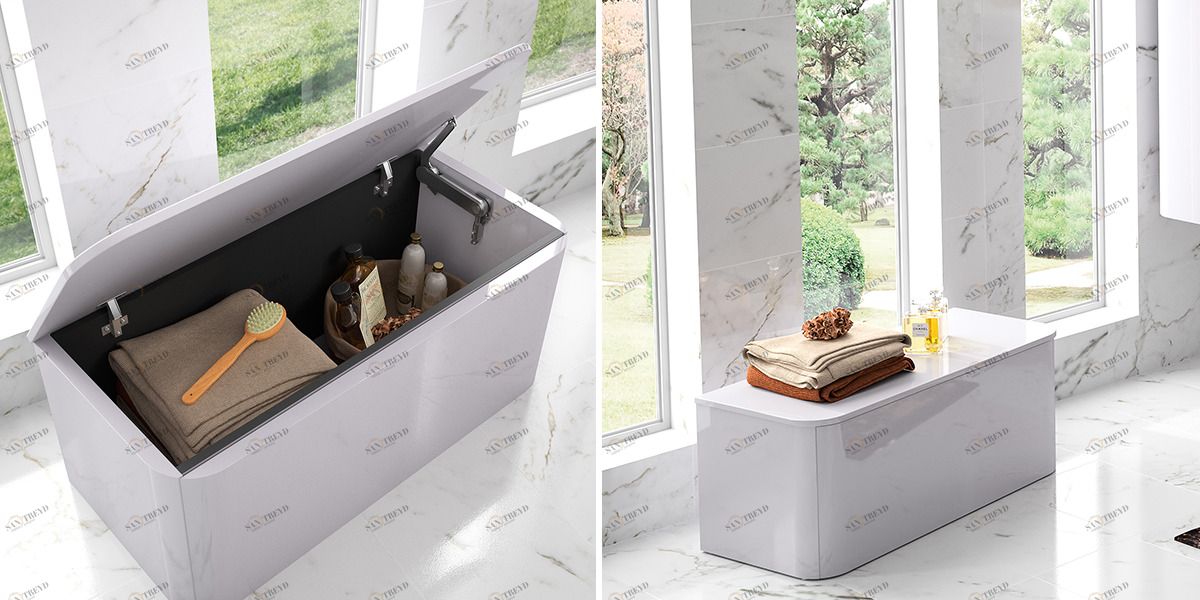 Ящик для хранения в ванну GLAMB9640 GPL Ambiance Bain GLAMB9640GPL