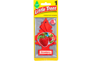 16437593 Ароматизатор Ёлочка Strawberry Клубника U1P-10312-RUSS Car-Freshner