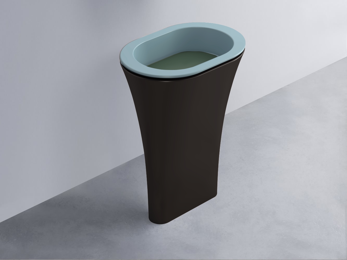 AMLA65-PL+AMPILO-MU+AMCOLO-LV Раковина Amedeo Ovale отдельностоящая cielo Enjoy + Amedeo Ceramica Cielo