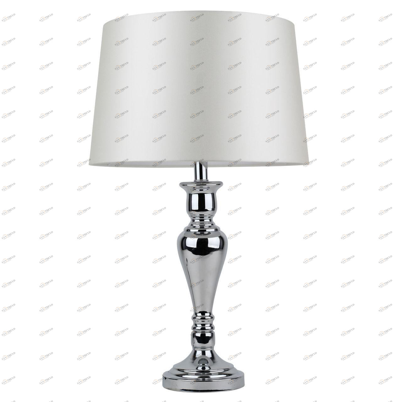 Настольная лампа Spot Light Karma 7232128 SPOT LIGHT ВАЗА 110486 Белый;серебро 