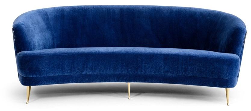 Mytto 3-х местный бархатный диван Larforma sun-id-1443122 - Вид №4