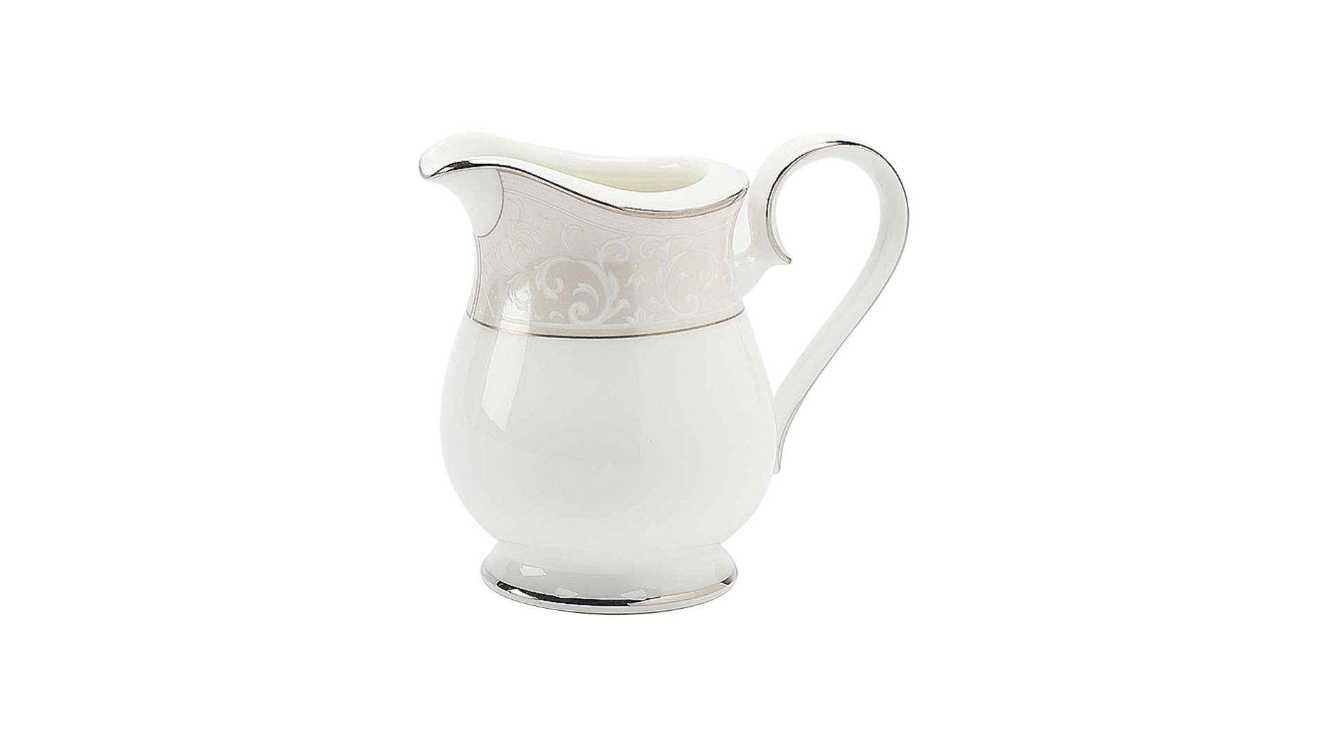 10655247 Noritake Сервиз чайный Noritake "Монтвейл, платиновый кант" на 6 персон 21 предмет Фарфор костяной  - Вид №5