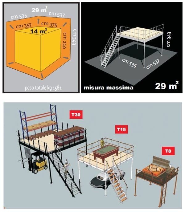 Стальной мезонин SVELT T30 ARCH-00095937 - Вид №2