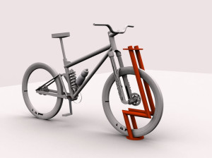 Стальная стойка для велосипедов