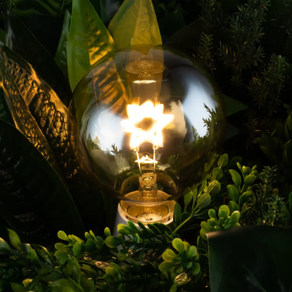 Декоративная филаментная лампа Voltega Star G95 тонированная 3Вт E27 89345992 STLM-0923951 - Вид №5