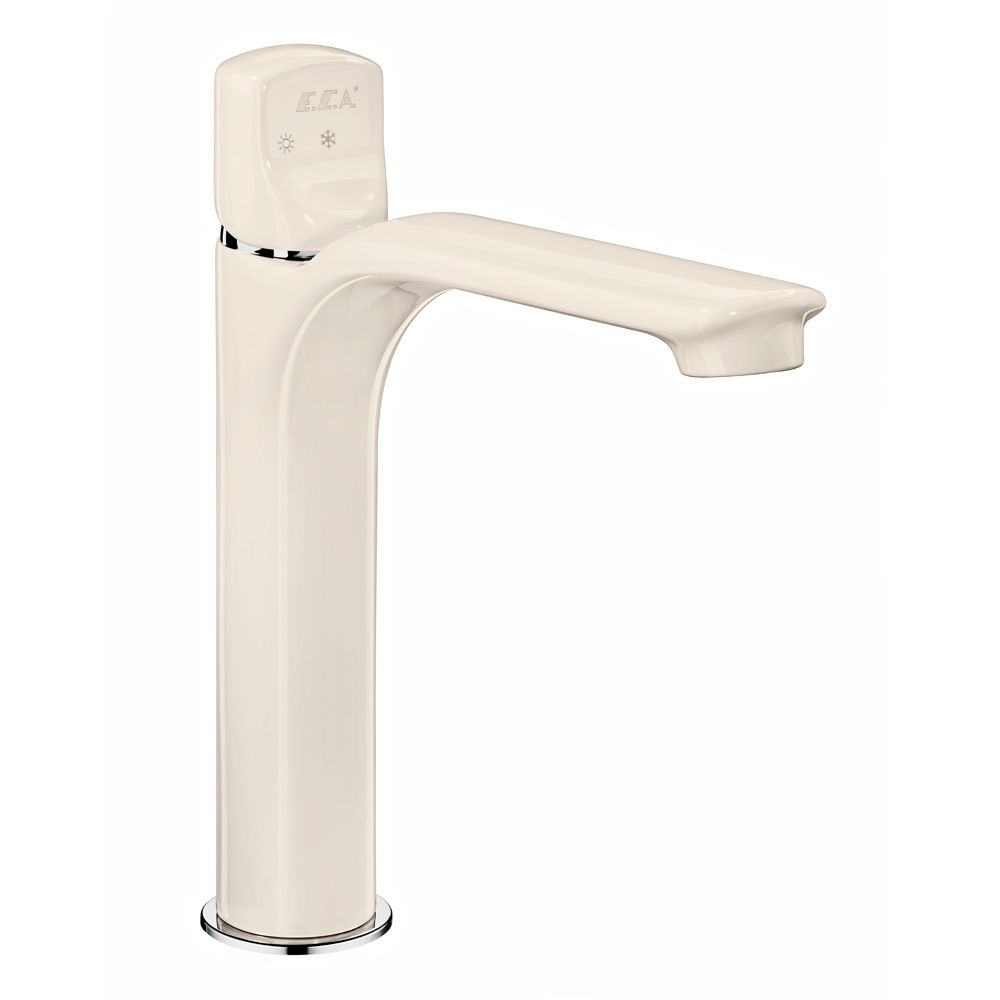 104408983  Смеситель для раковины среднего размера Myra - бежевый Eca  - Вид №1