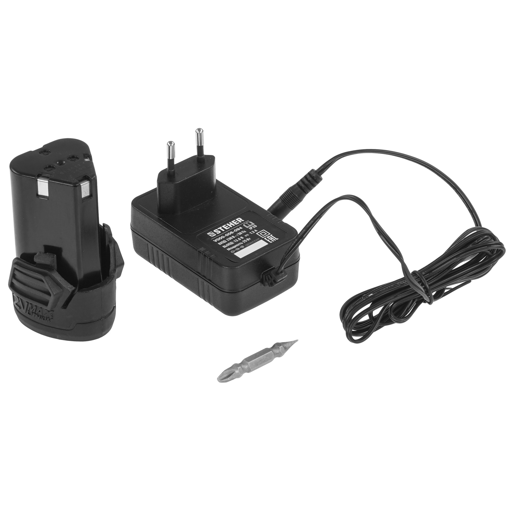 Дрель-шуруповерт STEHER CD-120-2 5451682 STDN-0046788 - Вид №6