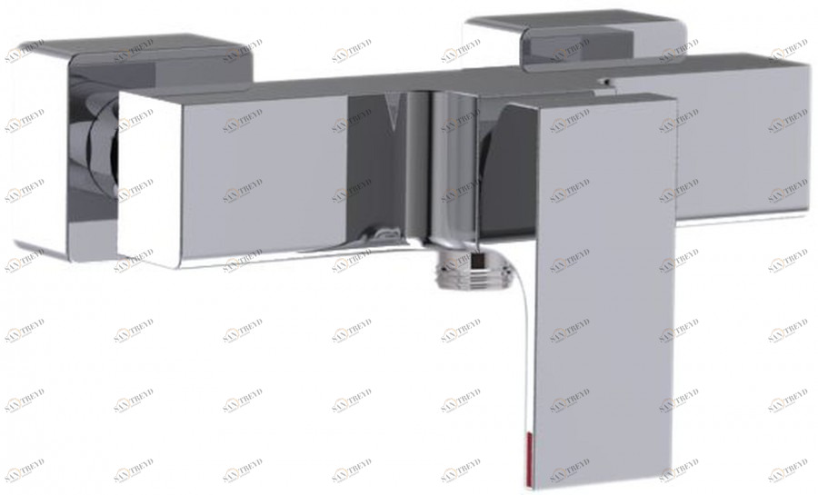 E45371-CP Настенный смеситель для душа Jacobdelafon STRAYT Santreyd
