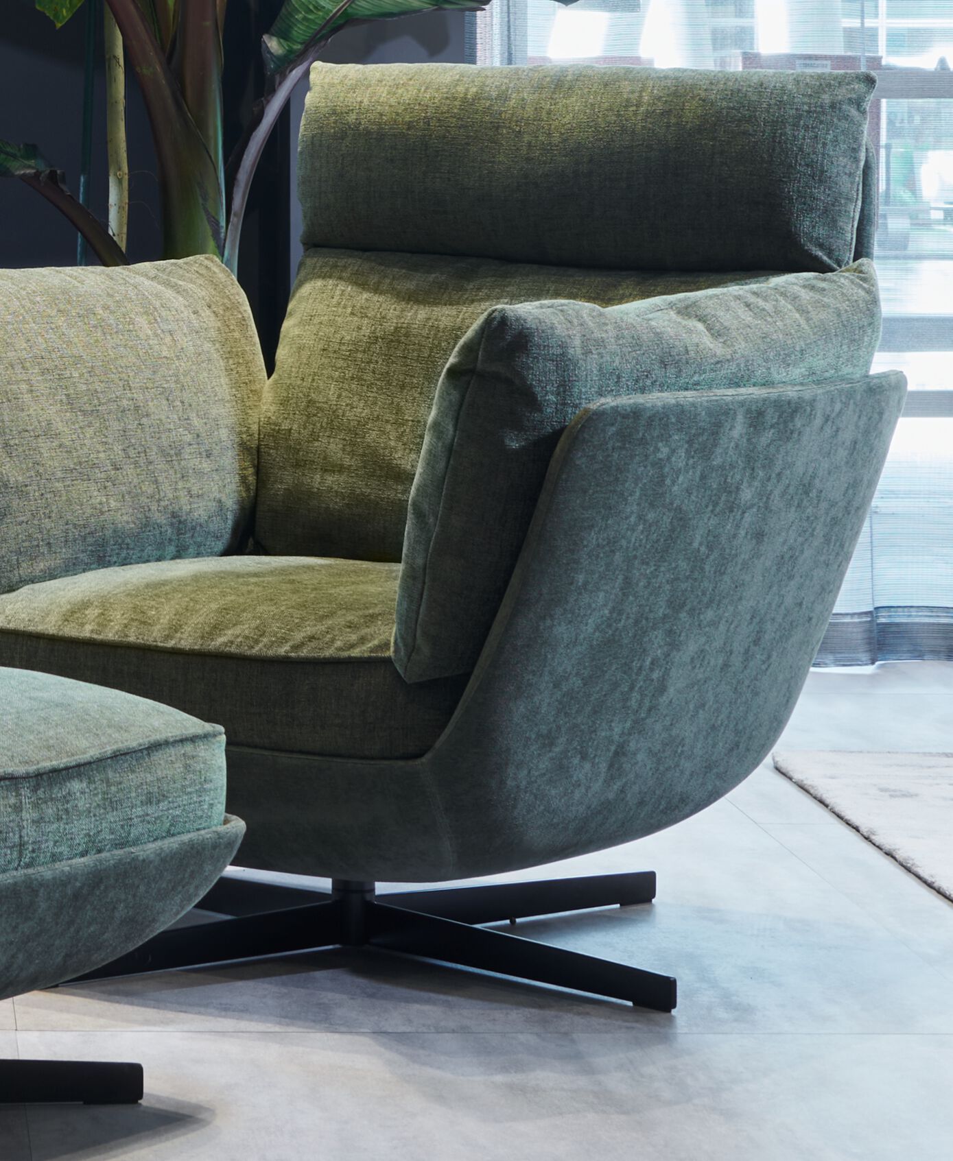 Тканевое кресло для ног с подлокотниками Twils Biggie ARCH-00130118 - Вид №8