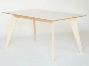 Radis Прямоугольный обеденный стол из фанеры Huh