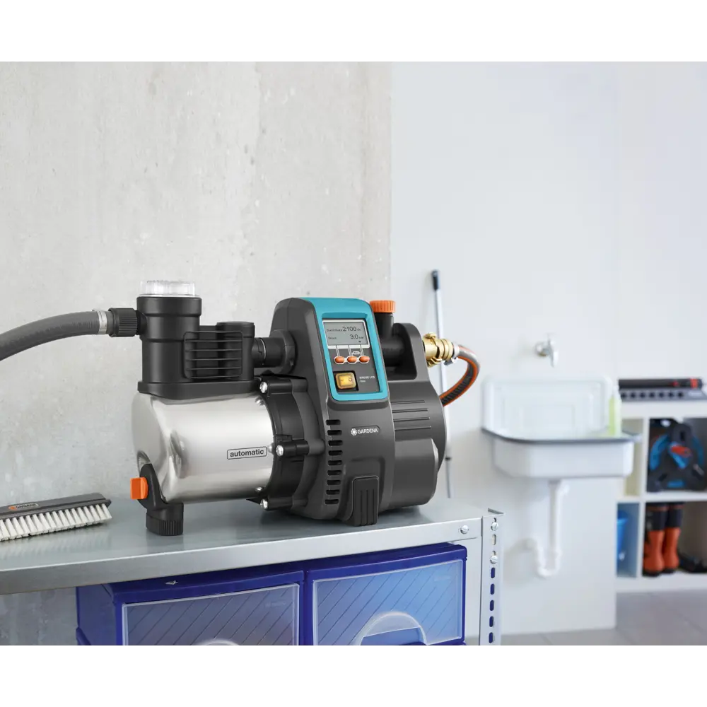 Насос садовый поверхностный Gardena 6000/6 LCD inox STLM-2137871 - Вид №17