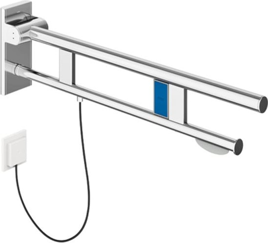 900.50.12740 Двойной шарнирный опорный рельс, конструкция a HEWI Stützen 