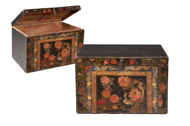 FUBR054 Ручная роспись черный ящик ijlbrown  - Вид №5