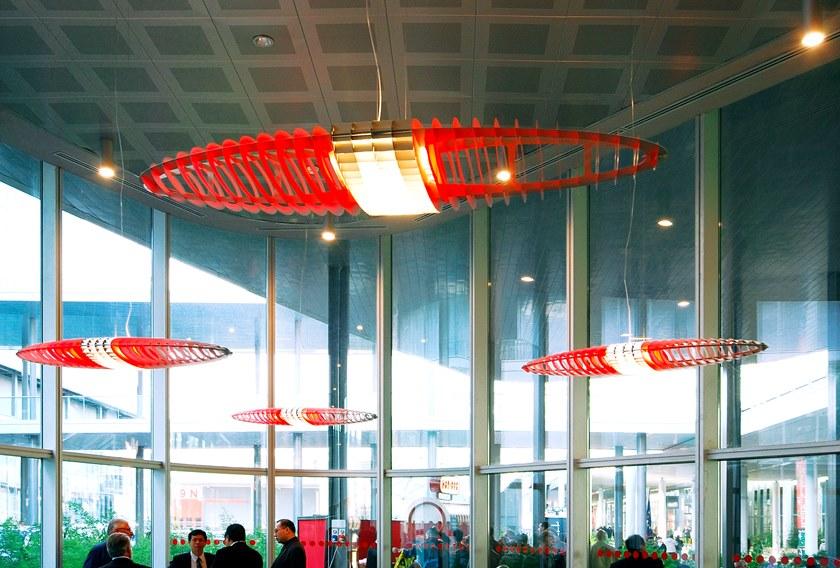 LUCEPLAN Светодиодный подвесной светильник из алюминия Titania sun-id-1477176 - Вид №1