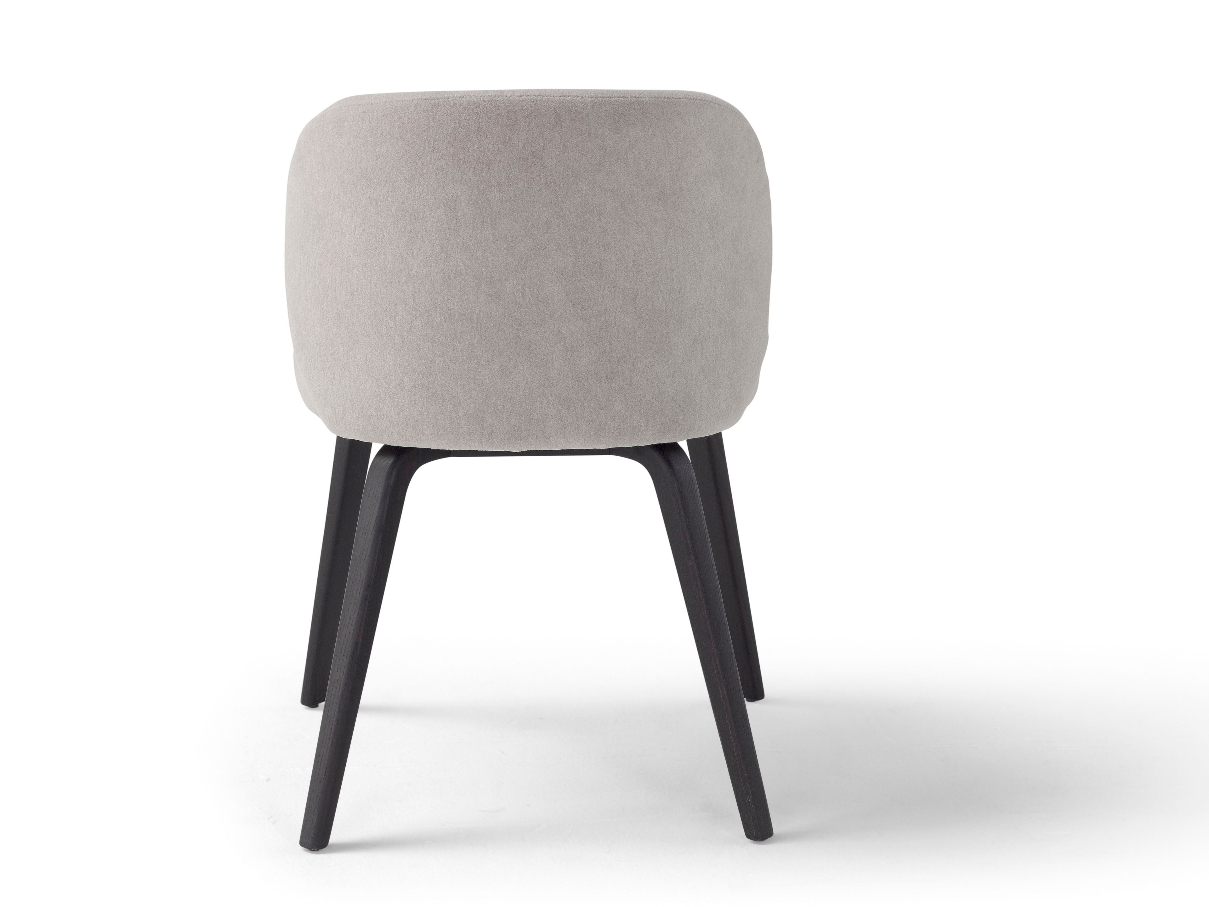 Стул из ткани или кожи с деревянной основой Amura Monnalisa ARCH-00116294 - Вид №3