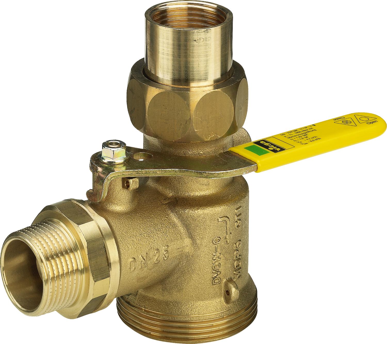 Viega Угловой шаровой кран для газового счетчика G2111.2S (618452) 618 452