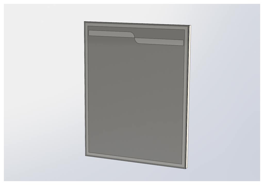 Зеркало Aquanet Модена 75 белый 00198492 - Вид №2