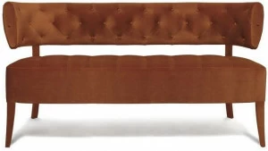 BRABBU 2-х местный бархатный диван Zulu