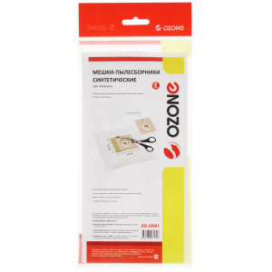 1645702 Мешок-пылесборник Ozone XS-UN01